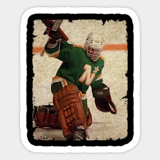 Roland Melanson, 1984 in Minnesota North Stars (26 GP) Sticker